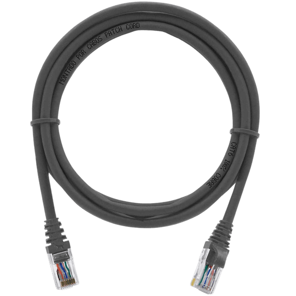 CABO PATCH CORD CINZA 3 MT DLUX