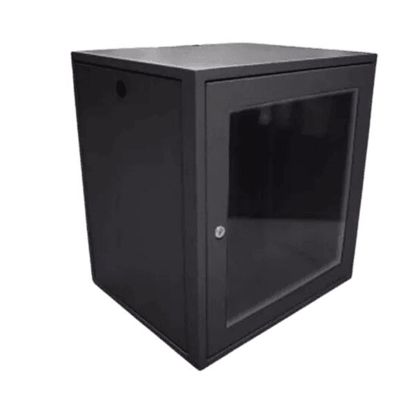 MINI RACK 19 COMPACT LITE 9UX470MM PRETO PROTECT