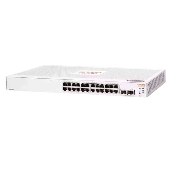 SWITCH HPE ARUBA INSTANT ON 1830 2SFP JL812A - 24PORTAS GIGABIT