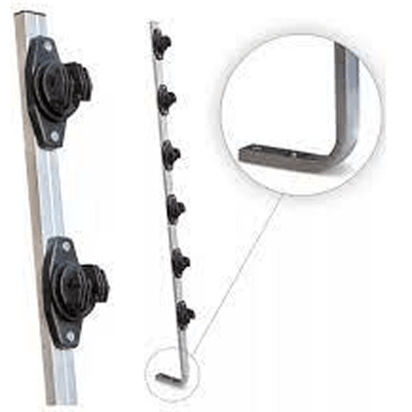 TUBO DE 1M COM 6 ISOLADORES W 23X12 CONFISEG