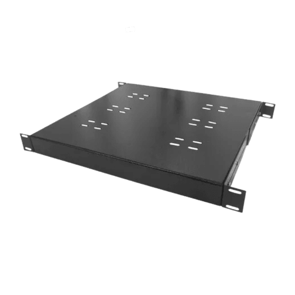 BANDEJA FIXA 1U X 400MM 4 PONTOS DE FIXAÇAO AJUSTAVEIS