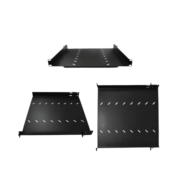 RACK/BANDEJA FIXA 1UX450MM PRETO MAX 4 PONTOS MAXELETRON