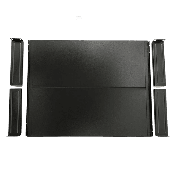 BANDEJA FIXA AJUSTAVEL 1UX350MM PRETO GFORCE