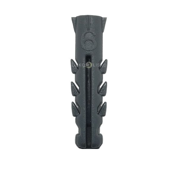 BUCHA DE NYLON COM ANEL N 6 TIJOLO PACOTE 50 UNIDADES MULTITOC