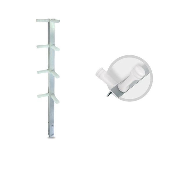 CANTONEIRA DE 75CM COM 8 ISOLADORES CONFIHASTE