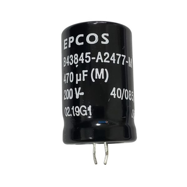 CAPACITOR ELETROLITICO 470UF 200V PPA