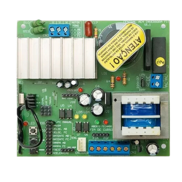 CENTRAL PORTAO AC4 INVERSORA FIT 433MHZ ACTON