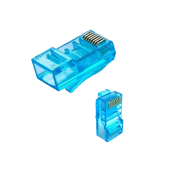 CONECTOR MACHO RJ 45 BLUE