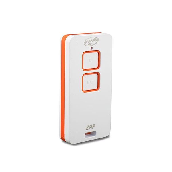 CONTROLE REMOTO PPA ZAP 2B BRANCO - LARANJA