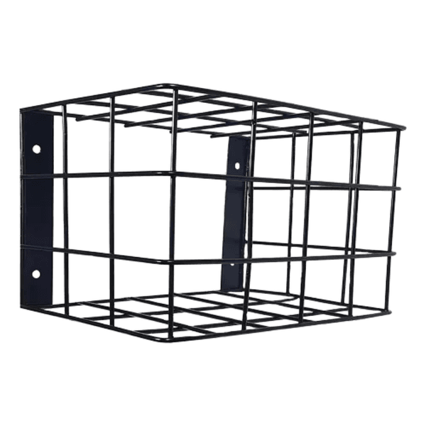 GRADE PROTETORA QUADRADA PRETA METAL NOBRE
