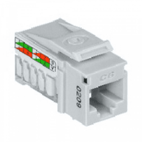 JACK RJ45 CAT6 SOHOPLUS BRANCO