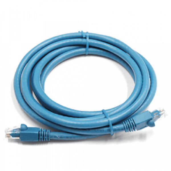 PATCH CORD CAT6 2,5M AZUL MAXI TELECOM