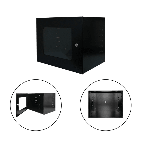 RACK 19 09UX470MM PRETO