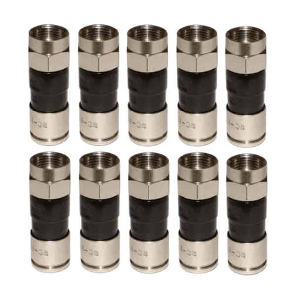 CONECTOR RG59 COMPRESSÃO FC