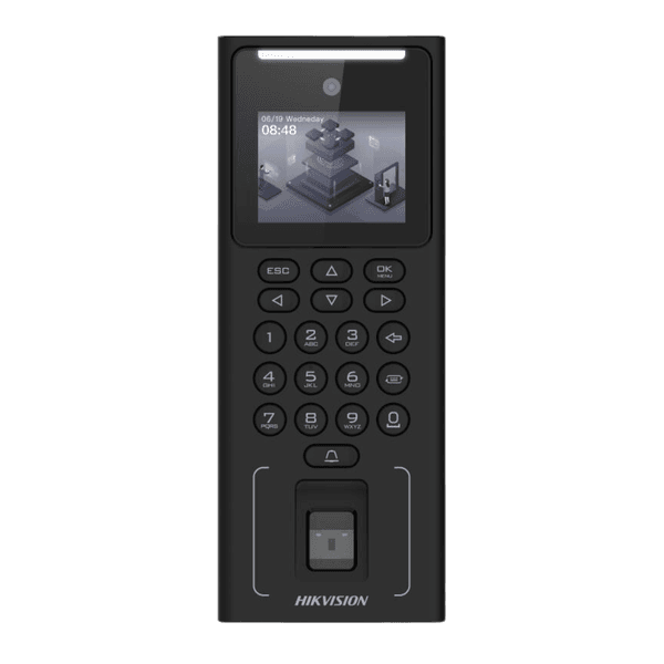 CONTROLE ACESSO FACIAL C/BIOMETRIA DS-K1T321MFWX HIKVISION