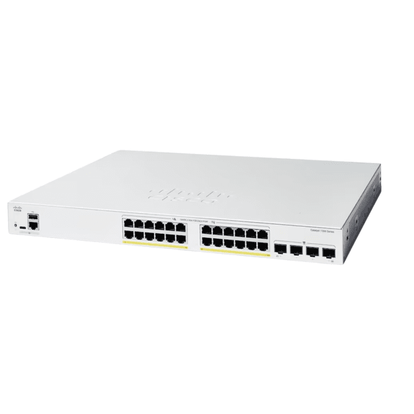 SWITCH 24 PORTAS POE CATALYST 1300 GIGABIT 4X1 SFP