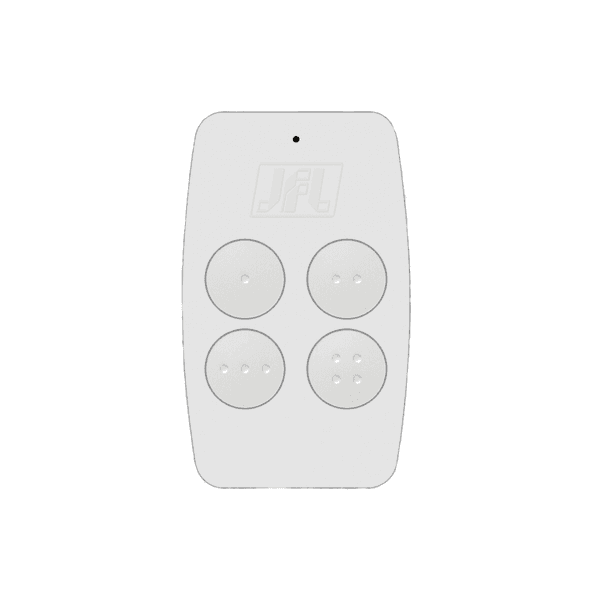 CONTROLE REMOTO CR4T DUO+ BRANCO JFL