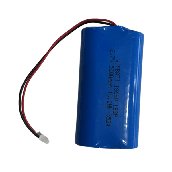 BATERIA PACK 18650 1S2P LI-ION 3,7 V 5200MA.H JFL