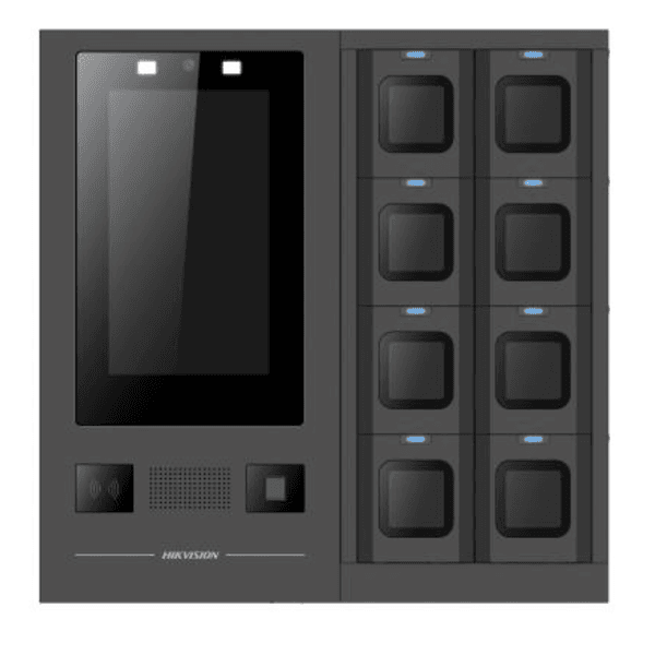 DS-MDS005/2T/8/FP/IC DOCK STATION PARA 8 BODYCAM COM HD2TB E RECONHECIMENTO FACIAL