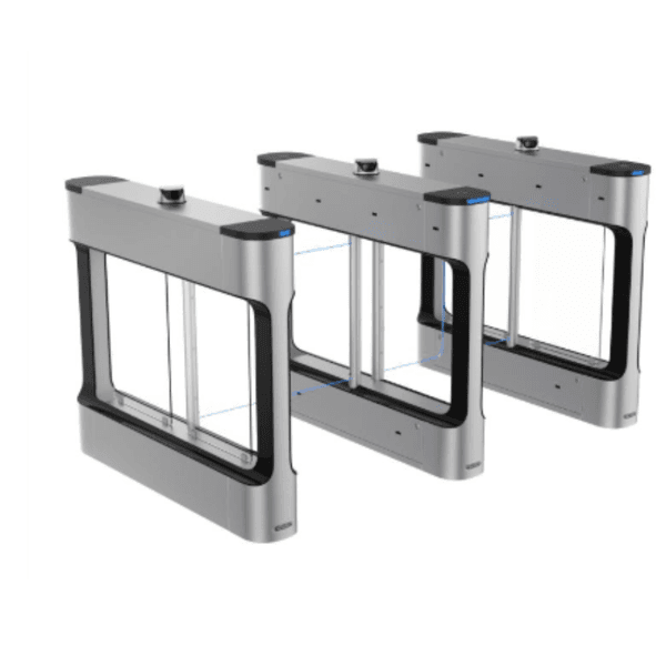 DS-K3B411BX-DP65/2 PORTA CATRACA SWING ACRÍLICO PARA FORMAR PASSAGEM DE 65 CM - HIKVISION