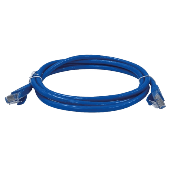 PATCH CORD CAT6 0,5M AZUL - CONDUTTI