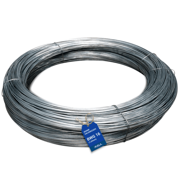 ARAME GALVANIZADO BWG 16
