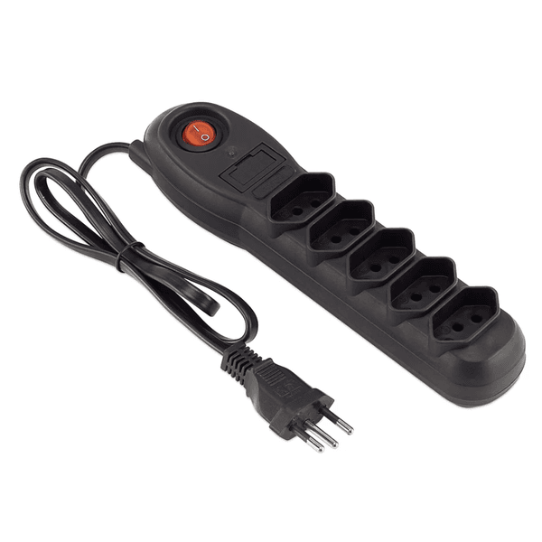 FILTRO DE LINHA 5 TOMADAS