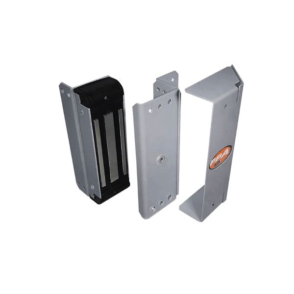 FECHADURA ELETROIMA P200 12V CINZA COM SENSOR PPA