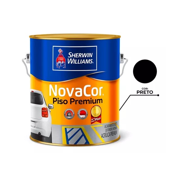 NOVACOR PISO PREMIUM PRETO 900ML
