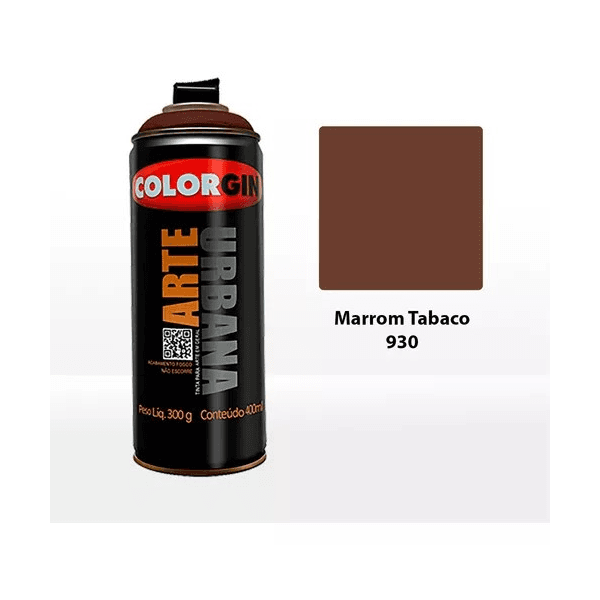 COLORGIN ARTE URBANA MARROM TABACO