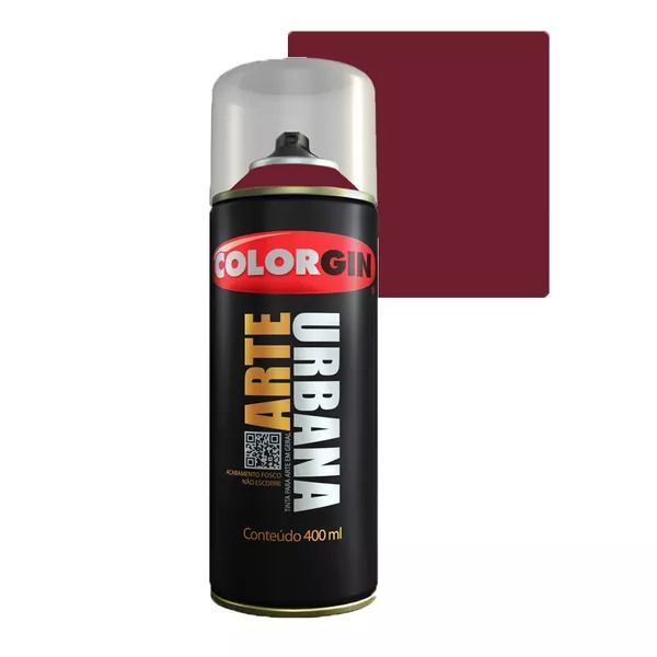 COLORGIN ARTE URBANA VERMELHO ACAI