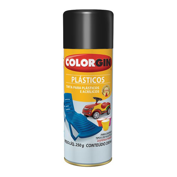 COLORGIN PLÁSTICO PRETO FOSCO
