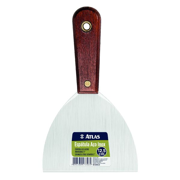 ESPATULA DE AÇO INOX 12,5CM