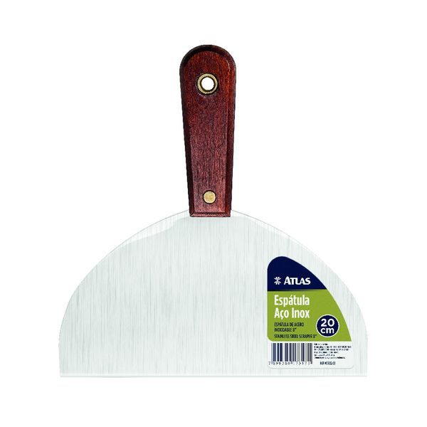 ESPATULA DE AÇO INOX 20CM