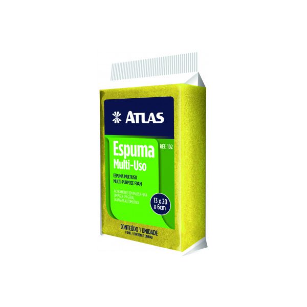ATLAS BLOCO ESPUMA MULTIUSO 