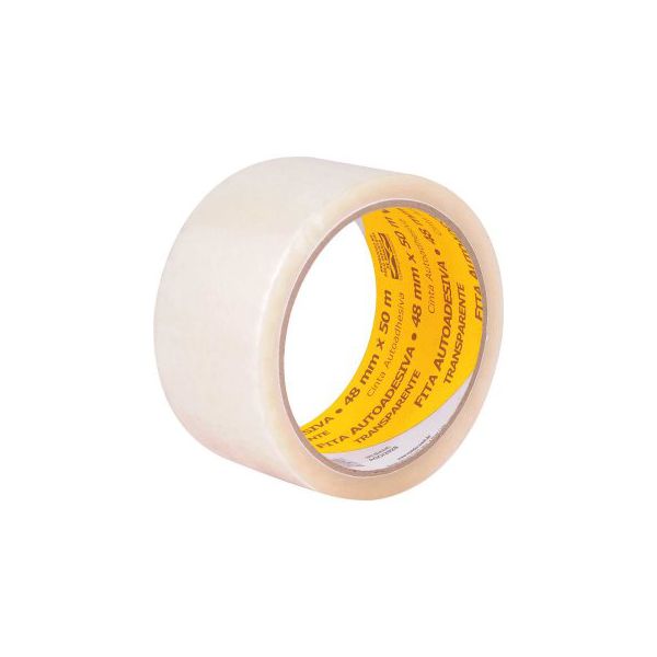 VONDER FITA AUTO ADESIVA TRANSPARENTE 48MMX50M
