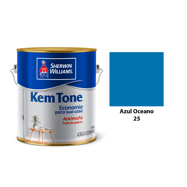 KEM TONE FOSCO AZUL OCEANO 3,6L