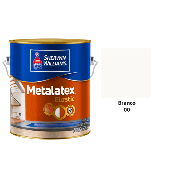 METALATEX ACR ACET ELASTIC BRANCO 3,6GL