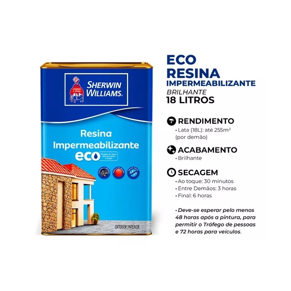 RESINA IMPERMEABILIZANTE ECO INCOLOR 18L