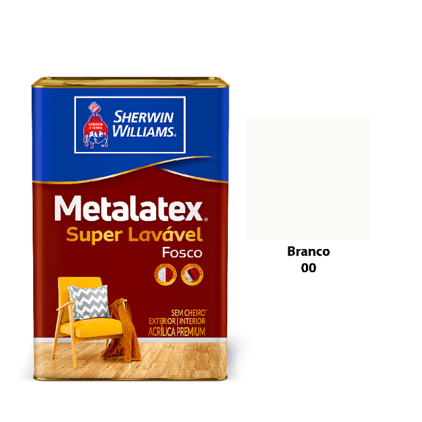 METALATEX ACR FOSCO BRANCO 18LT 
