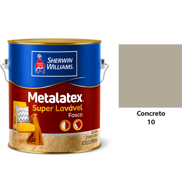 METALATEX ACR FOSCO CONCRETO 3,6L 