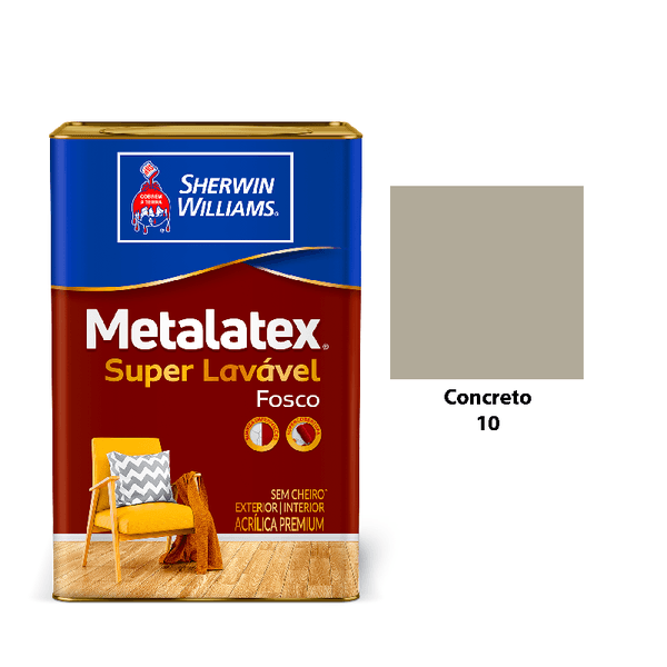 METALATEX ACR FOSCO CONCRETO 18LT 