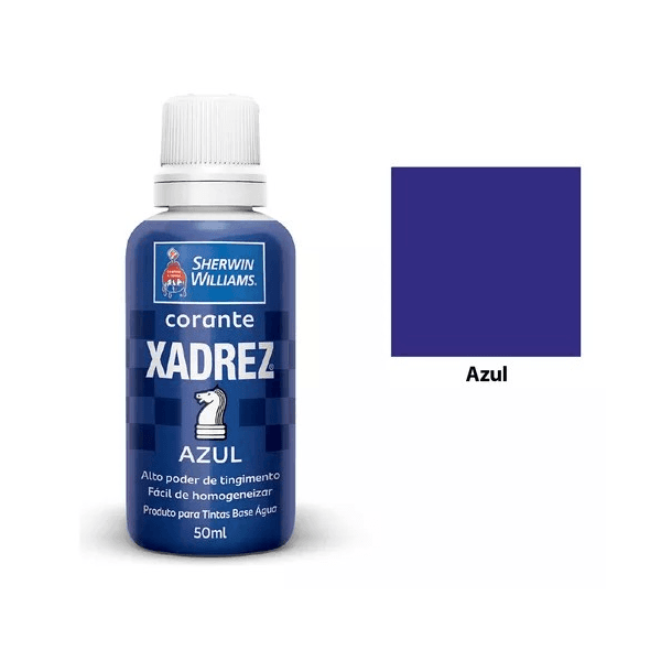 CORANTE LÍQUIDO XADREZ AZUL