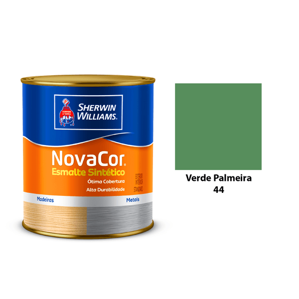 ESMALTE NOVACOR BRILHANTE VERDE PALMEIRA 900ML