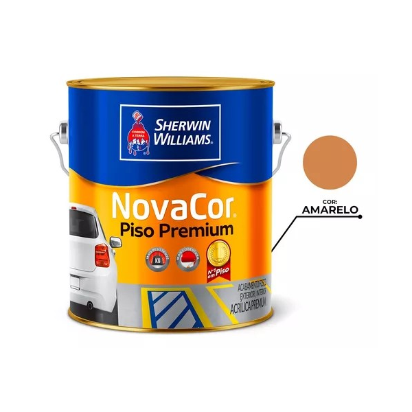 NOVACOR PISO PREMIUM AMARELO 900ML
