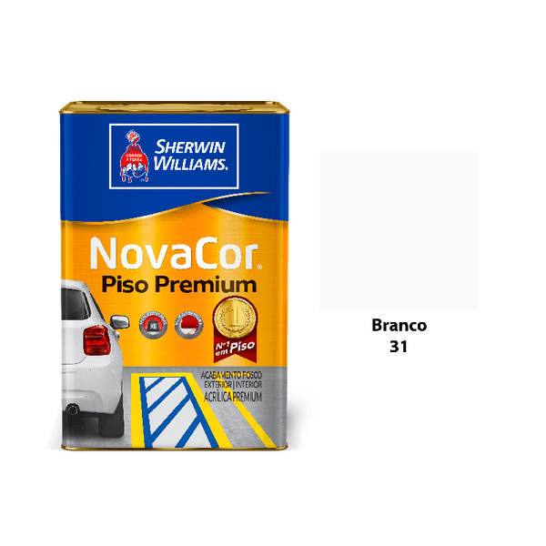 NOVACOR PISO PREMIUM BRANCO 18LTS
