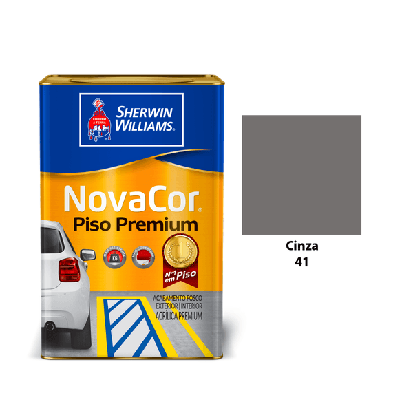 NOVACOR PISO PREMIUM CINZA 18LTS