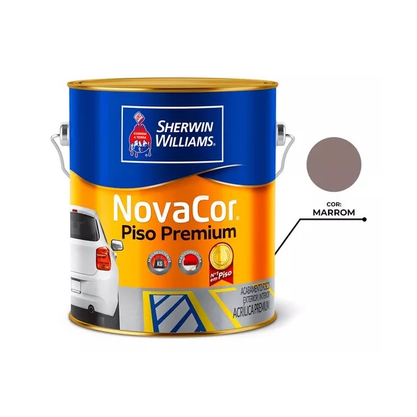 NOVACOR PISO PREMIUM MARROM 900ML 