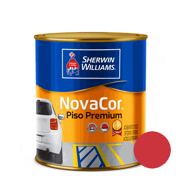 NOVACOR PISO PREMIUM VERMELHO SEGURANCA 900ML
