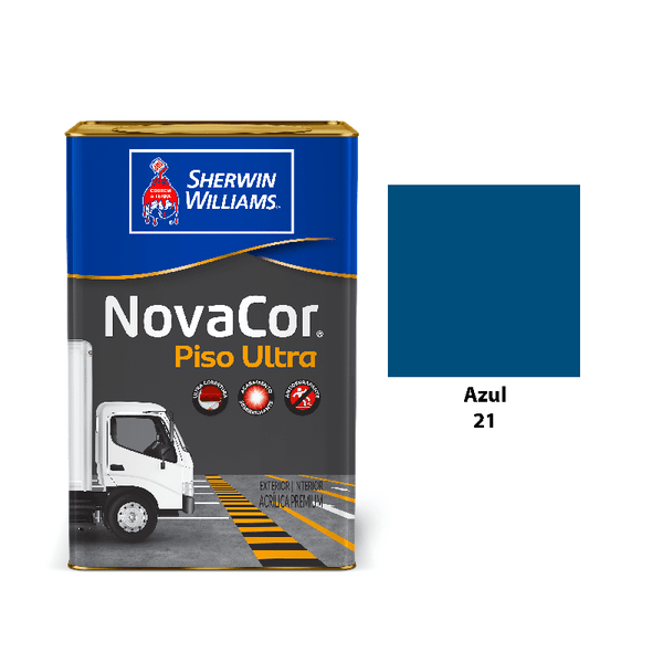 NOVACOR PISO ULTRA AZUL 18L